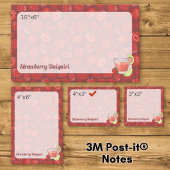 Post-it-notities met aardbeiendaiquiri post-it® notes