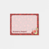 Post-it-notities met aardbeiendaiquiri post-it® notes (Voorkant)