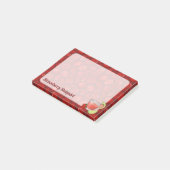 Post-it-notities met aardbeiendaiquiri post-it® notes (Schuin)