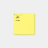 Post-it notities met de naam van uw boot post-it® notes (Voorkant)