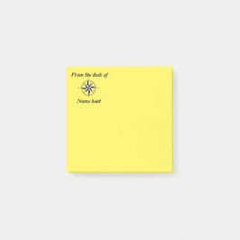 Post-it notities met de naam van uw boot post-it® notes