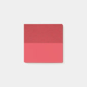 Post-it-notities met dubbele textuur in tomatenroo post-it® notes (Voorkant)