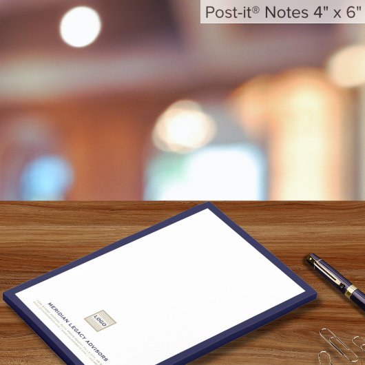 Post-it-notities met eigen Logo-merk Post-it® Notes