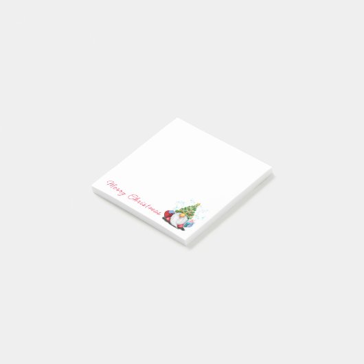 Post-it® Notities met Kerstkabouter Notes (Schuin)