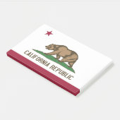Post-it Notities met vlag van Californië, Verenigd Post-it® Notes (Schuin)