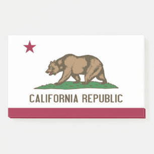 Post-it Notities met vlag van Californië, Verenigd Post-it® Notes