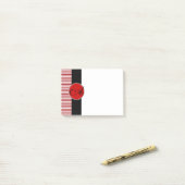 Post It-notities, op maat gemaakt monogram Post-it® Notes (Op bureau)