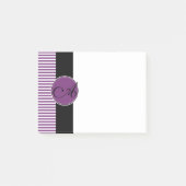 Post It-notities, op maat monogram Post-it® Notes (Voorkant)
