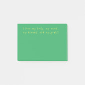 Post-it Notities _ positieve bevestigingen Post-it® Notes (Voorkant)