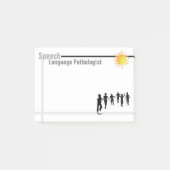 Post-it-notities van de spraakpatholoog post-it® notes (Voorkant)