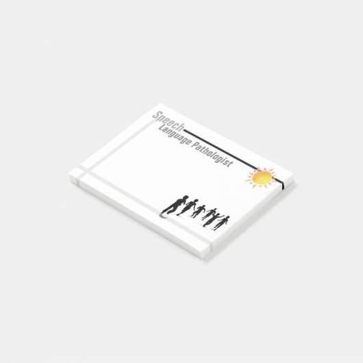 Post-it-notities van de spraakpatholoog post-it® notes (Schuin)