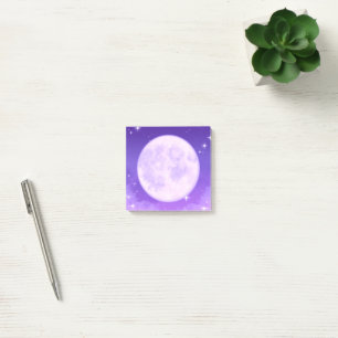 Post-it Notities Volle Maan Paarse Stationery Post-it® Notes