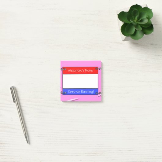 Post-it-notities voor hardloopnummers post-it® notes (Kantoor)