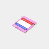 Post-it-notities voor hardloopnummers post-it® notes (Schuin)