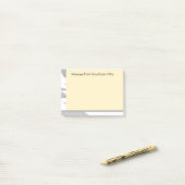 Post-it notities voor hem post-it® notes (Op bureau)