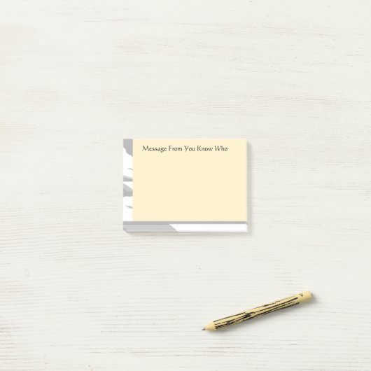 Post-it notities voor hem post-it® notes (Op bureau)