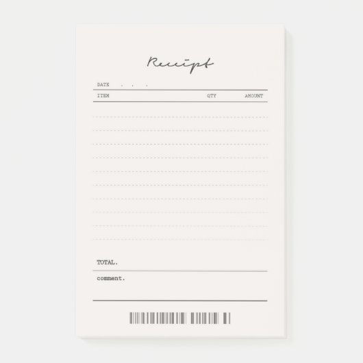 Post-it-notities voor kleine bedrijven ontvangen post-it® notes (Voorkant)