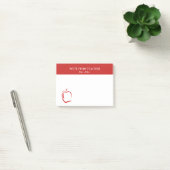 Post-it-notities voor leraren met appel post-it® notes (Kantoor)