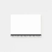 Post-it notities voor pianotoetsenbord post-it® notes (Voorkant)