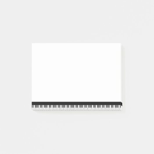 Post-it notities voor pianotoetsenbord post-it® notes (Voorkant)