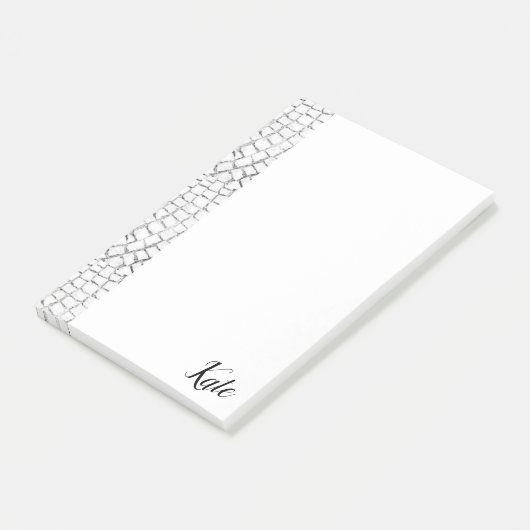 Post-it Notities Witte Plaveiselsteentjes Post-it® Notes (Schuin)