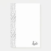 Post-it Notities Witte Plaveiselsteentjes Post-it® Notes (Voorkant)