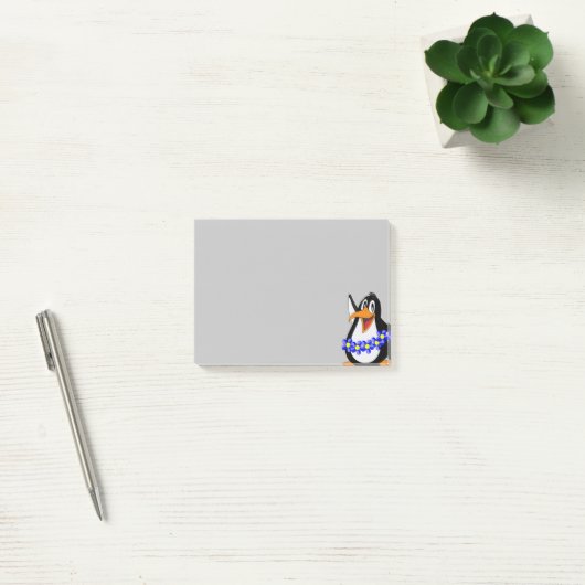 Post-it-notities, zonnebloem pinguïn bloem post-it® notes (Kantoor)