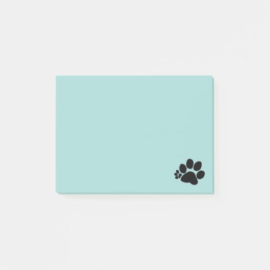 Post-it Opmerking - Polydactylpaw afdrukken Post-it® Notes (Voorkant)