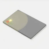 Post-it-opmerkingen van de lamp post-it® notes (Schuin)