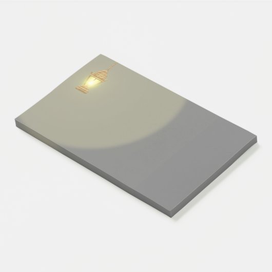 Post-it-opmerkingen van de lamp post-it® notes (Schuin)