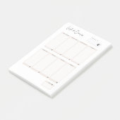 Post-it® Post-It Lijst van courses Post-it® Notes (Schuin)