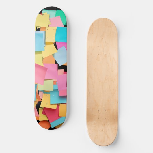 Post It, Post Me Persoonlijk Skateboard (Voorkant)