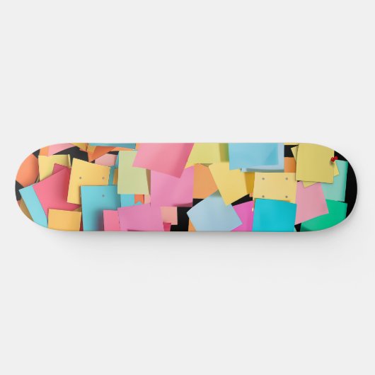 Post It, Post Me Persoonlijk Skateboard (Horizontaal)