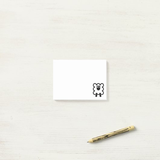 Post-it® SHEEP Post-it® Notes (Op bureau)