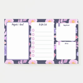 Post-it® To Do List Floral Elegant Original Notes