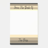 Post-it voor de baas post-it® notes (Voorkant)