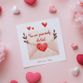 Post-itief de Beste Valentijnsdag Groet Kaart