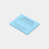 Post-Its voor Slechthorenden/Doven Post-it® Notes (Schuin)