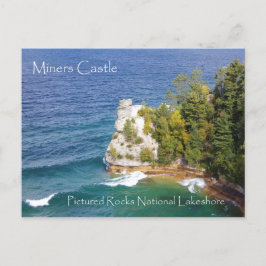 Post-kaart bij Miners Castle Briefkaart