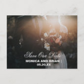 Post-Kaart, bruiloft-briefkaart, huwelijksuitnodig Briefkaart (Voorkant)