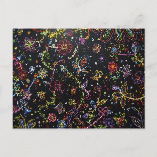 Post Kaart - De tuin van de reis (Voorkant)