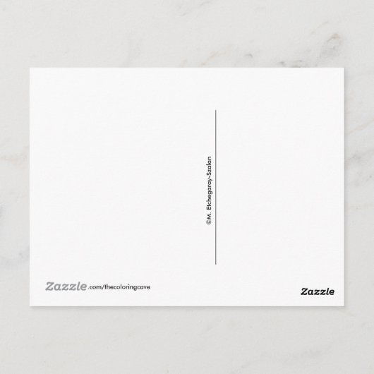 Post Kaart - Drakenvleugels (Achterkant)