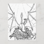 Post Kaart - Drakenvleugels (Voorkant)