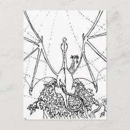 Post Kaart - Drakenvleugels
