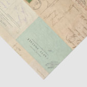 Post Kaart Ephemera Weefselpapier Tissuepapier (Detail)