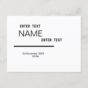 Post-kaart, formaat: standaard Briefkaart, papier: Briefkaart