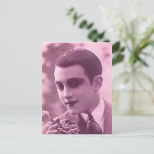 Post Kaart "Happy Birthday" ca. 1910 (Staand voorkant)