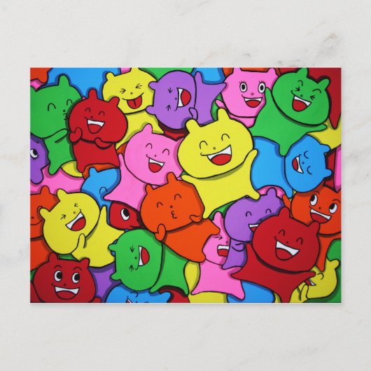 Post Kaart - Ik hou van Yummy! (Voorkant)