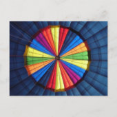 Post Kaart in heteluchtballon (Voorkant)