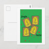 Post Kaart "JingleBells" (Voorkant / Achterkant)